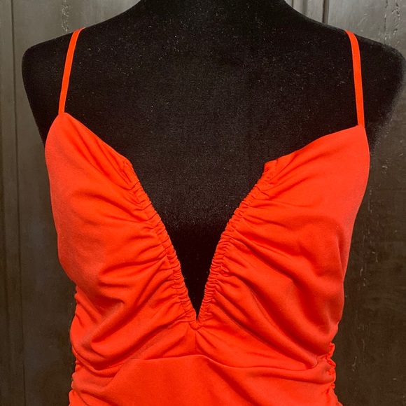 Molicuty Red bodycon dress. Size Small - Picture 4 of 10